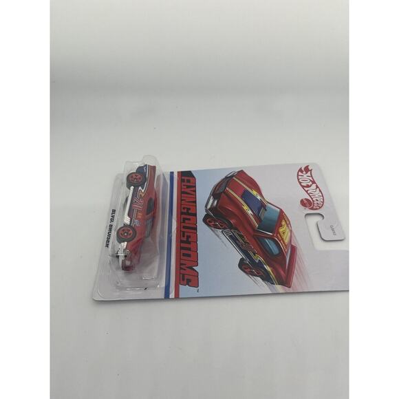 Hot Wheels Flying Customs Blvd. Bruiser Target Exclusive Red - Picture 4 of 7